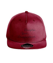 Discipline Your Disappointments - (slanted/black embroidery)  - snap back cap