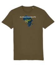 All Roads Lead Back to Africa - (front design) - unisex tshirt
