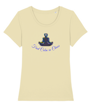Find Calm in Chaos - (front design) - women’s fitted tshirt