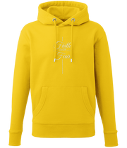 Faith Over Fear - (front design/white text) - unisex hoodie