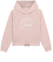 On The Grind - (front design) - women's cropped hoodie